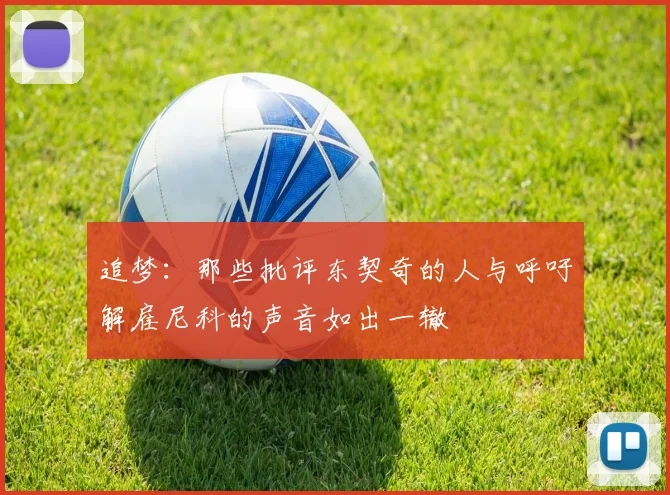 追梦：那些批评东契奇的人与呼吁解雇尼科的声音如出一辙